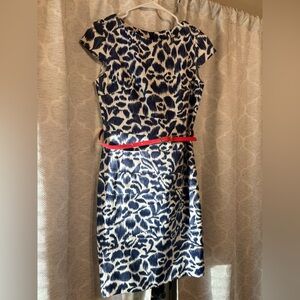 Alyx blue and white print dress